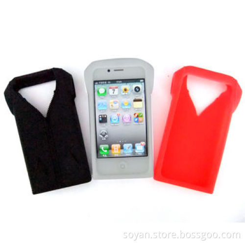 Water-resistant T-shirt Type Silicone Covers for Apple iPhone, Available in Various Colors